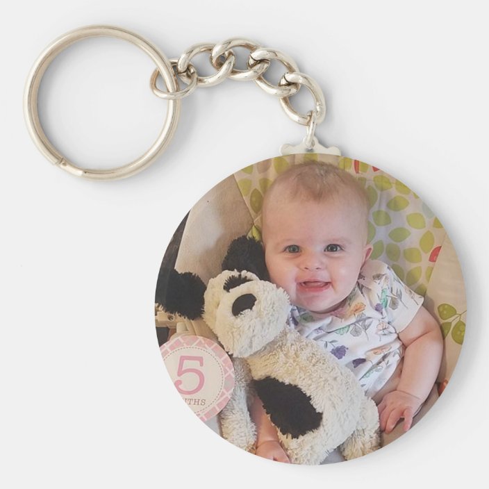 Personalized Baby Photo Key Chain Zazzle.ca