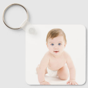 Personalized Baby Photo Keychain