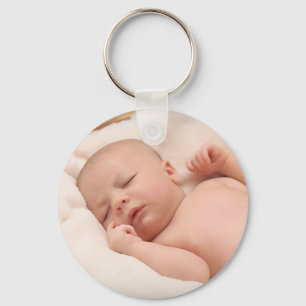 Personalized Baby Photo Keychain