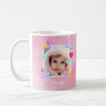Personalized Baby Photo - Love, Kiss, and Hearts