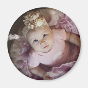 Personalized Baby Photo Magnets