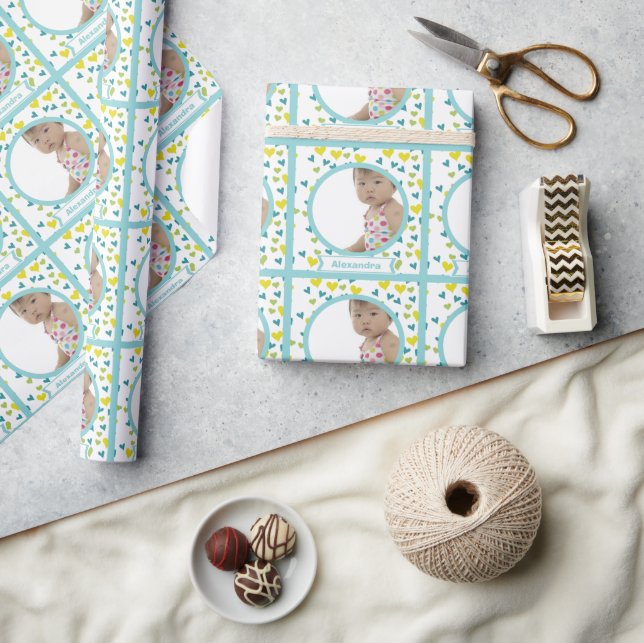 Personalized Baby Photo Wrapping Paper (Crafts)