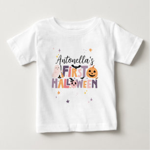 Personalized Baby’s First Halloween Outfit Baby T-Shirt