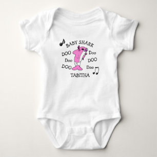 Personalized Baby Shark Baby's Bodysuit