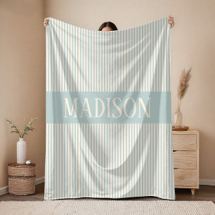 Personalized Baby Shower Blanket Gift for Girls