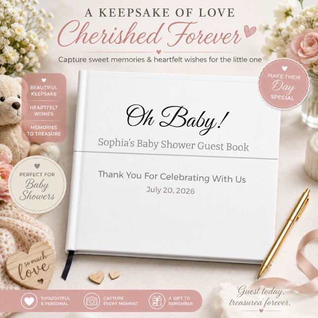 Personalized Baby Shower Guest Book (Creator Uploaded)