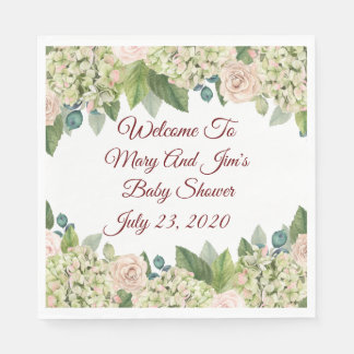 Personalized Baby Shower Napkin