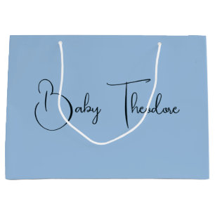 Personalized Baby Shower Party Favour Boy Girl Large Gift Bag
