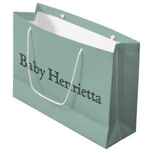 Personalized Baby Shower Party Favour Boy Girl Large Gift Bag