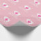 Personalized BABY SHOWER Pink Feet Heart GIRL