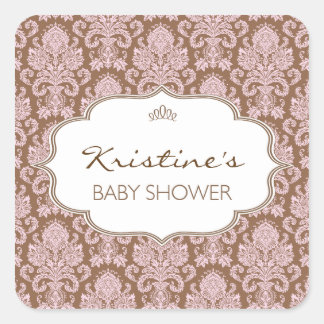 Personalized Baby Shower Sticker