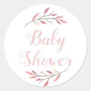 Personalized Baby Shower Stickers