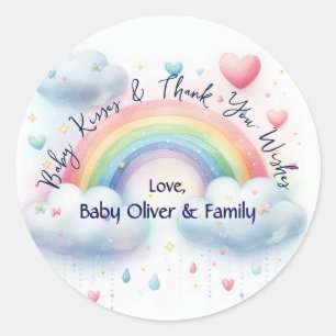 Personalized Baby Shower Thank You Stickers