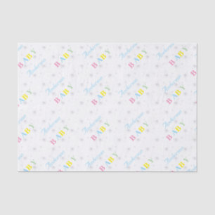 Personalized Baby Shower Tissue Paper