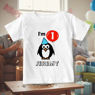 Personalized babys 1st Birthday party shirt