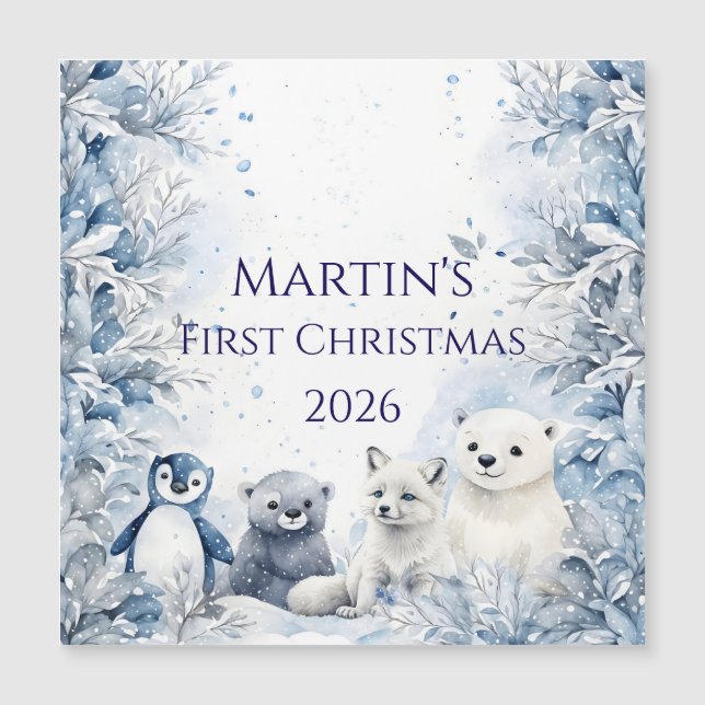 Personalized Baby's First Christmas (Front)