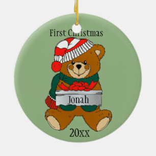 Personalized Baby's First Christmas Ornament