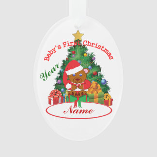 Personalized Baby's First Christmas Ornament