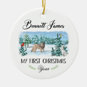 Personalized Baby's First Christmas Ornament