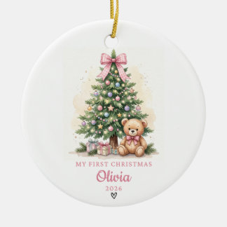 Personalized Baby's First Christmas Ornament