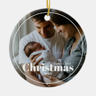 Personalized Baby's First Christmas Ornament