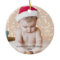 Personalized Babys First Christmas Photo Name Year