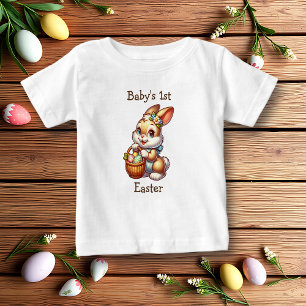 Personalized Baby's First Easter Baby T-Shirt