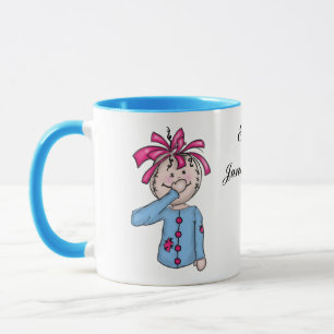 Personalized Baby's First Rag Doll Cartoon Mug