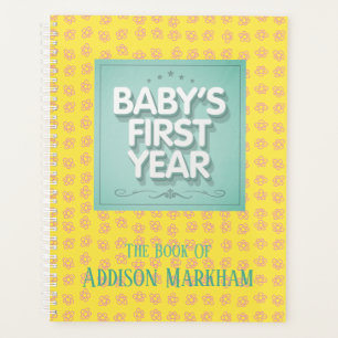 Personalized Baby's First Year Planner