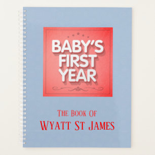 Personalized Baby's First Year Planner