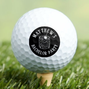 Personalized Bachelor Party Golf Balls