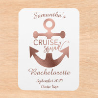Personalized Bachelorette Cruise Squad Rose Gold M
