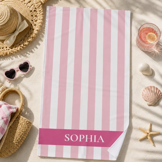 Personalized Bachelorette Party Beach Towel (Creator Uploaded)