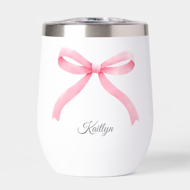 Personalized Bachelorette Party Favour Stemless (Front)