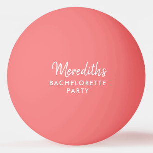 Personalized Bachelorette Party Ping Pong Balls