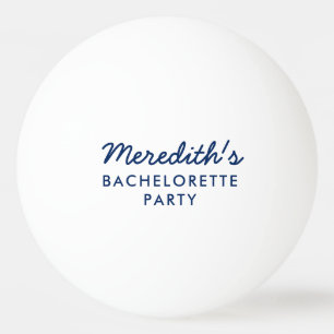 Personalized Bachelorette Party Ping Pong Balls