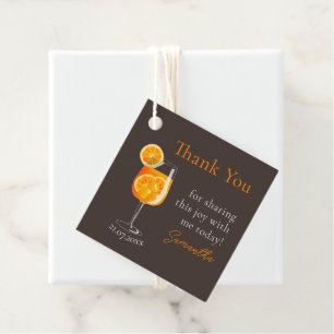 Personalized Bachelorette Party Thank You Favour Tags