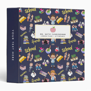 Personalized Back To School Binder