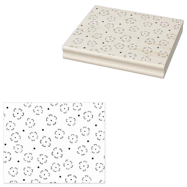 Personalized Back To School Essentials Rubber Stamp (Stamped)