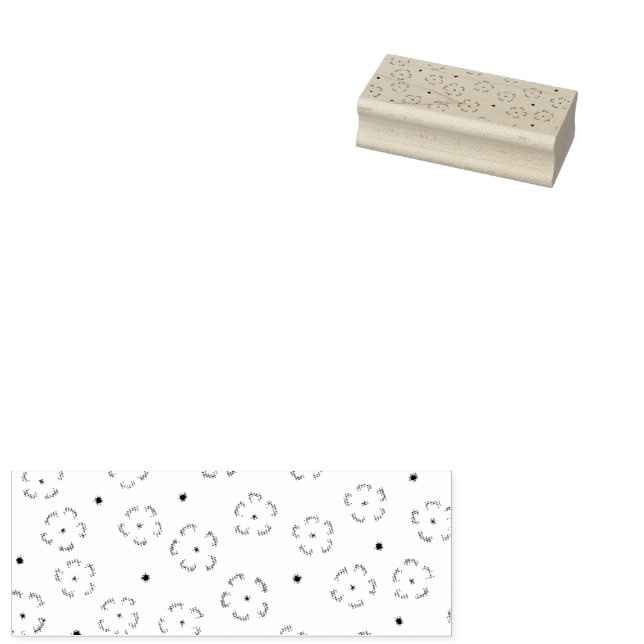 Personalized Back To School Essentials Rubber Stamp (Stamped)