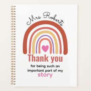 Personalized Back To School  for Teachers Students Planner