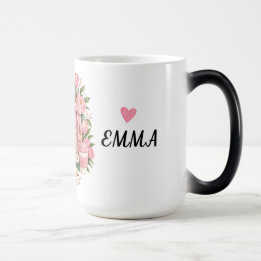 Personalized Back to School Mug | Custom Name Pink