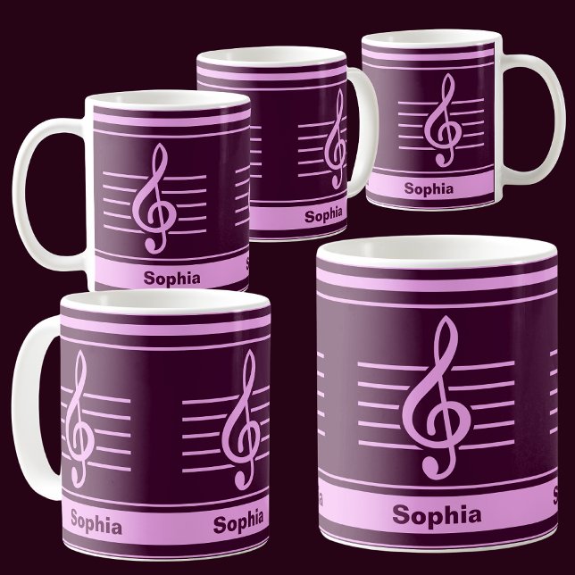 Personalized Back To School Music School Coffee Mug (Creator Uploaded)
