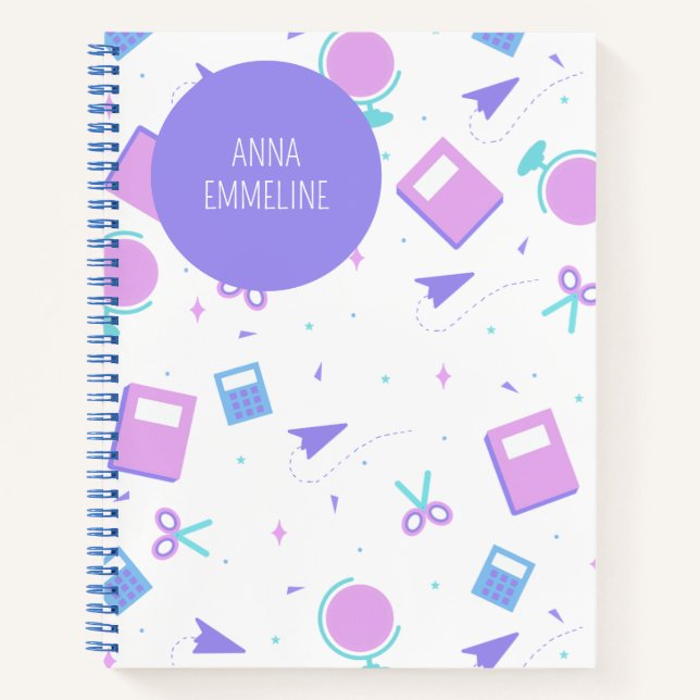 Personalized Back to School Notebook (Front)