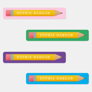 Personalized back to school pencil