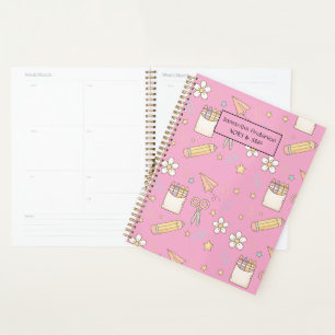 Personalized Back to School Planner for Kids 