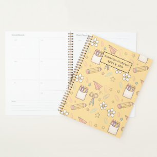 Personalized Back to School Planner for Kids 