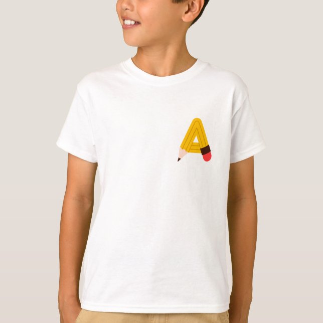 Personalized Back-to-School T-Shirt  (Front)