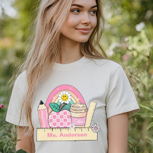 Personalized Back to School Teacher Tee