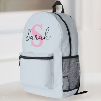 personalized backpack, kids fashion, customized  printed backpack